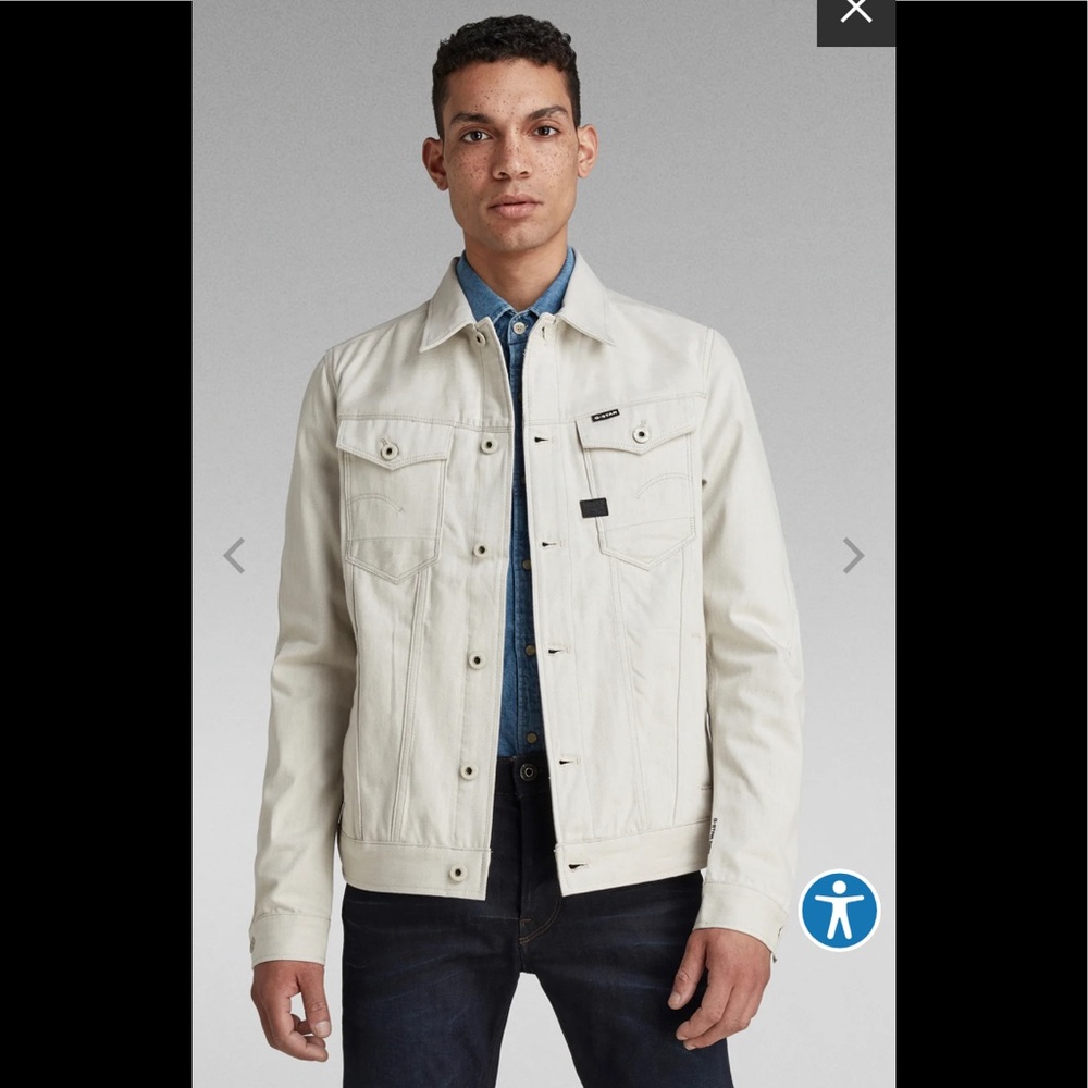 Men’s G-Star Raw Arc 3D Slim Denim Jacket - Picture 1 of 5